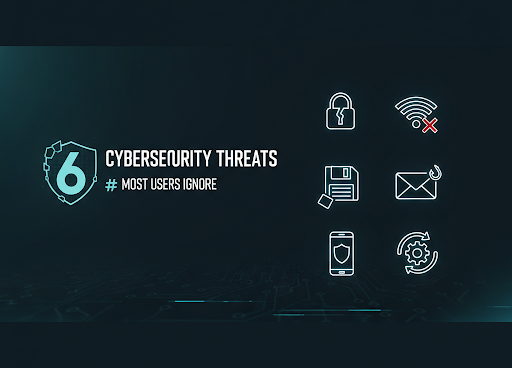 6 Cybersecurity Threats Most Users Ignore