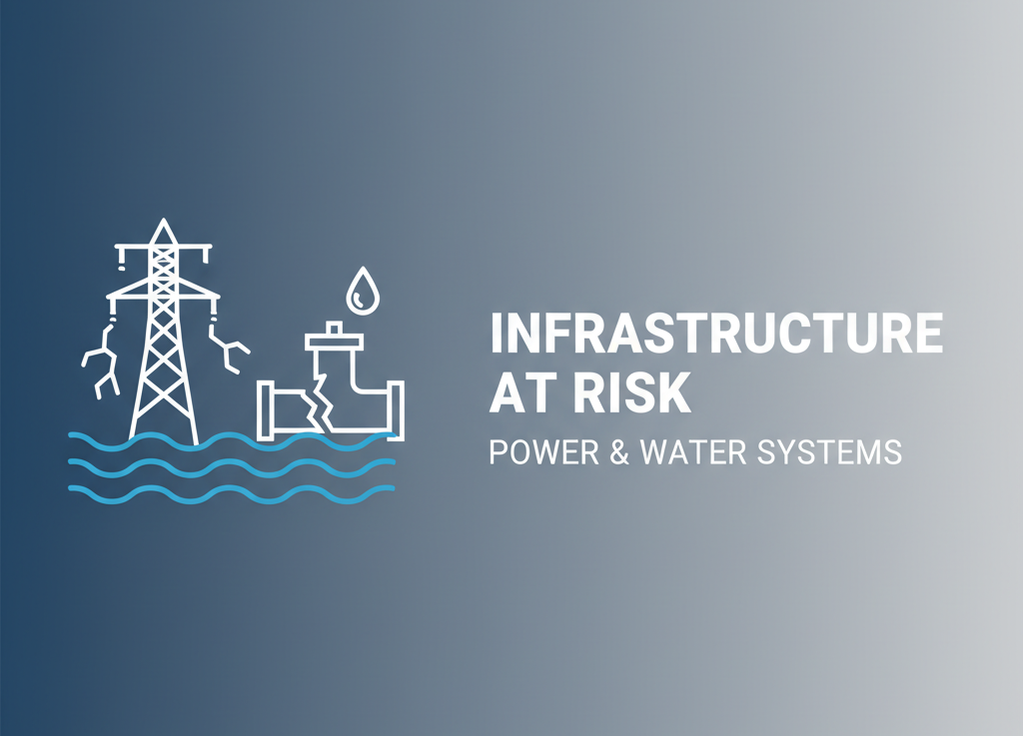 Preparing for Infrastructure Failures in Power and Water Systems: Key Strategies and Lessons