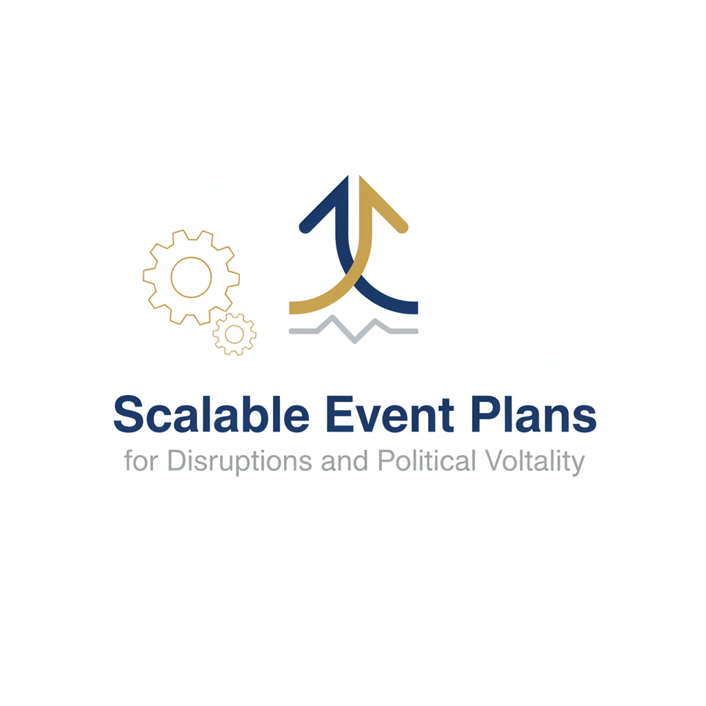 Scalable Event Plans for Disruptions and Political Volatility