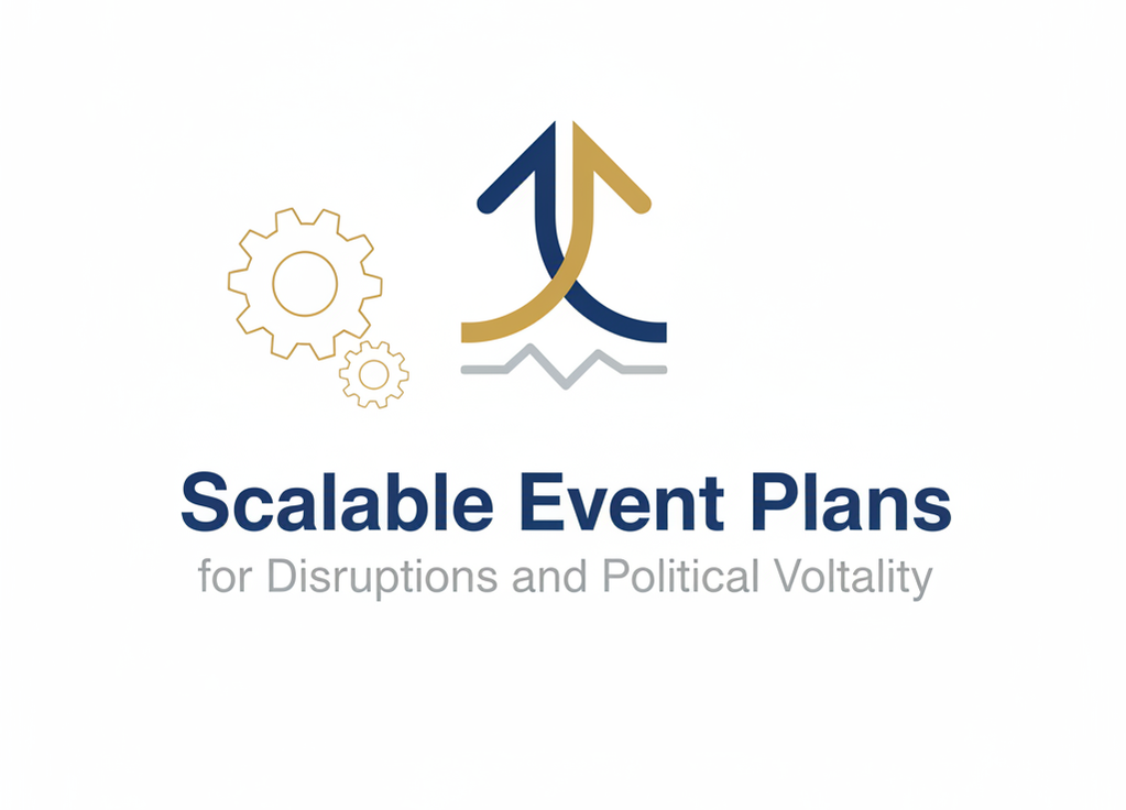 Scalable Event Plans for Disruptions and Political Volatility