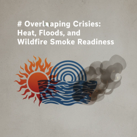 Overlapping Crises: Heat, Floods, and Wildfire Smoke Readiness