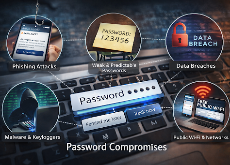 5 Common Ways Passwords Get Compromised
