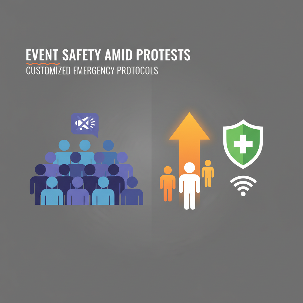 Event Safety Amid Protests: Essential Customized Emergency Protocols