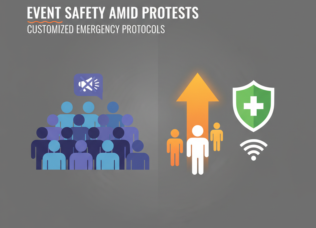 Event Safety Amid Protests: Essential Customized Emergency Protocols