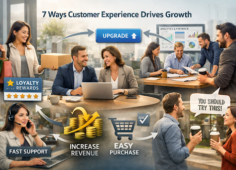 7 Ways Customer Experience Drives Growth