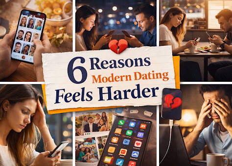 6 Reasons Modern Dating Feels Harder