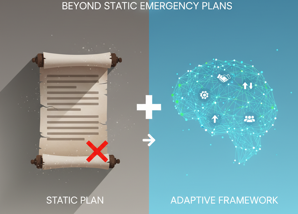 Adaptive Frameworks: Moving Beyond Static Emergency Plans