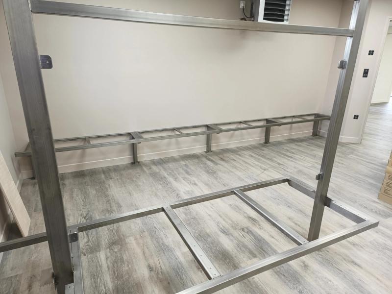 Banc sur-mesure réalisé par DeniSoudure à Roanne