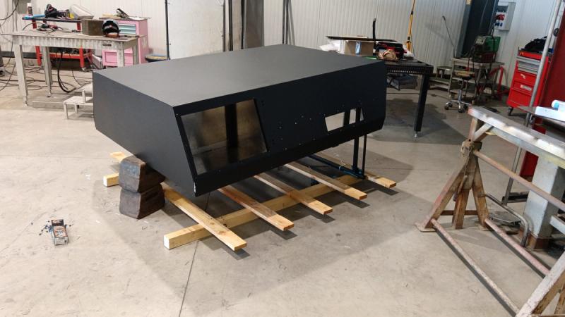 Caisse à chien sur-mesure réalisé par DeniSoudure à Roanne