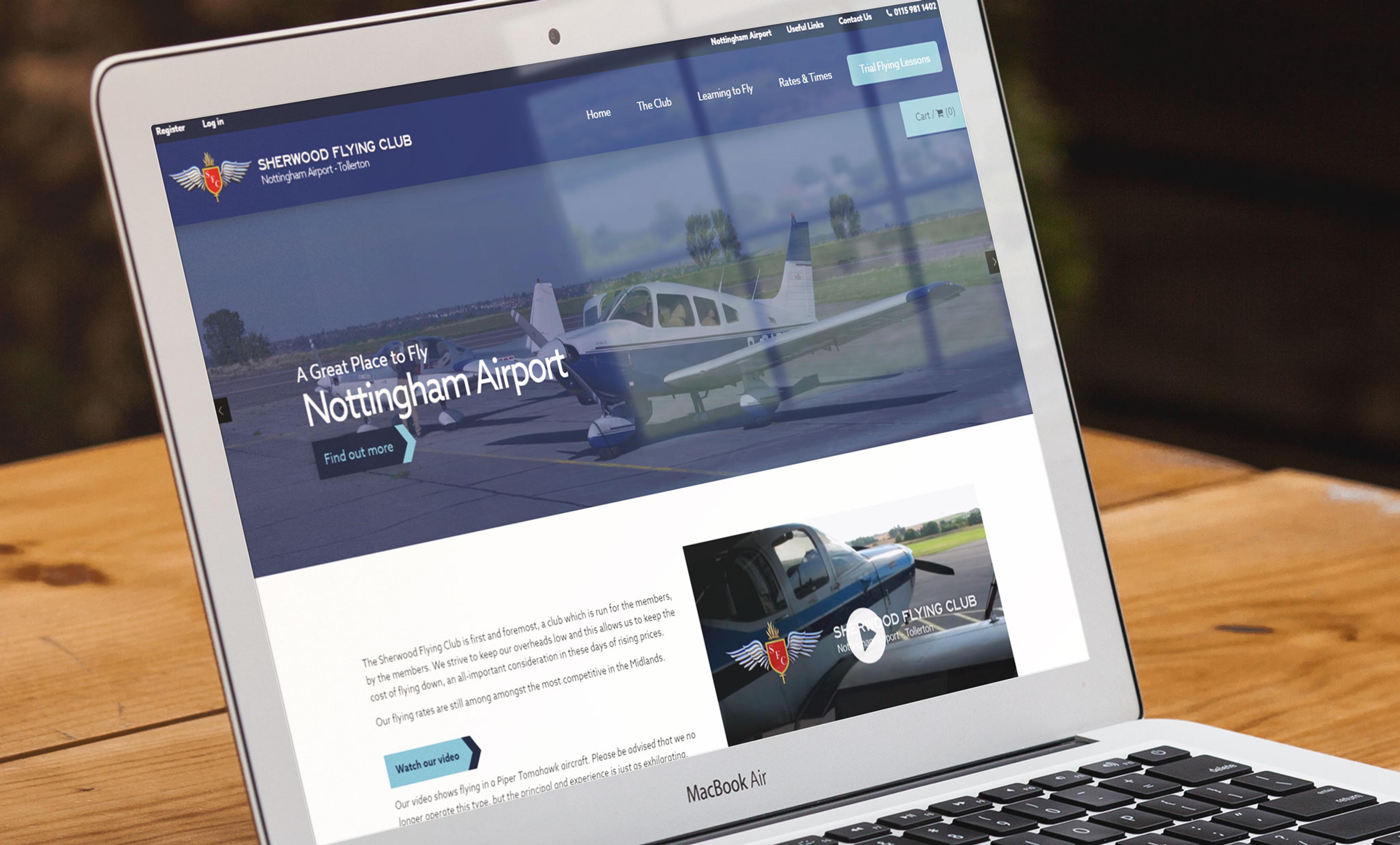 High Flying Website for local Flight Instructors