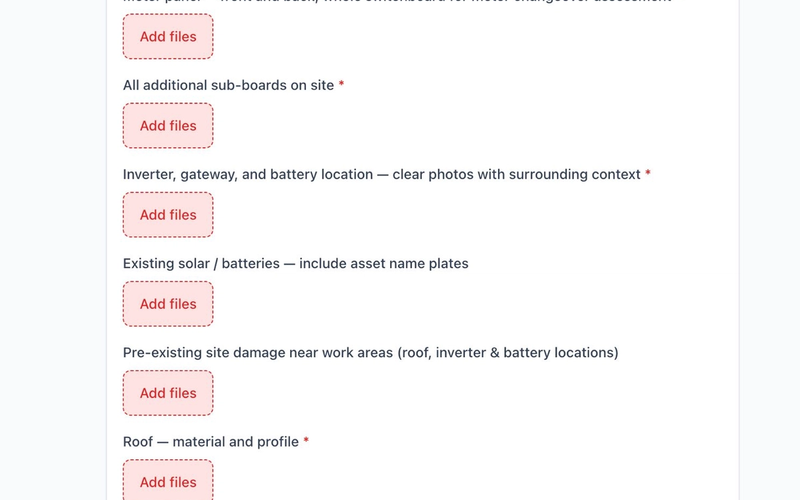 Site Inspection Portal