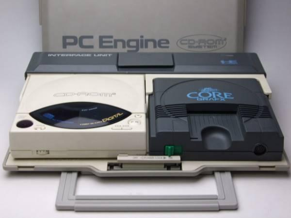 PC Engine с расширением CD-ROM2