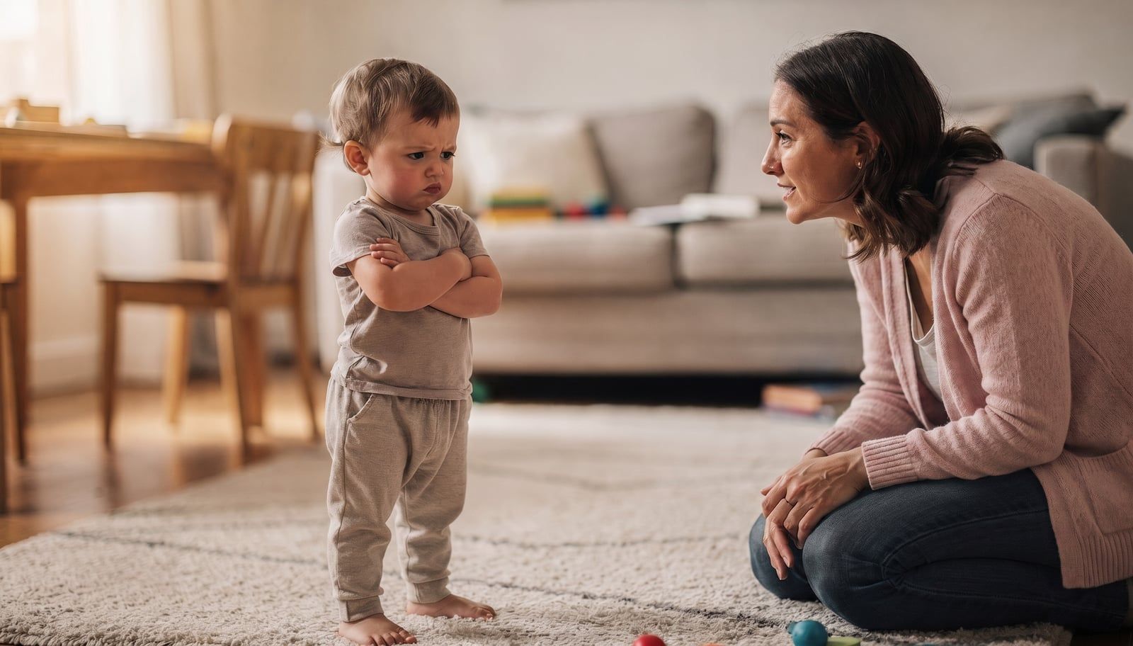 La fase del «no»: por qué tu hijo rechaza todo y cómo acompañarla sin perder la calma