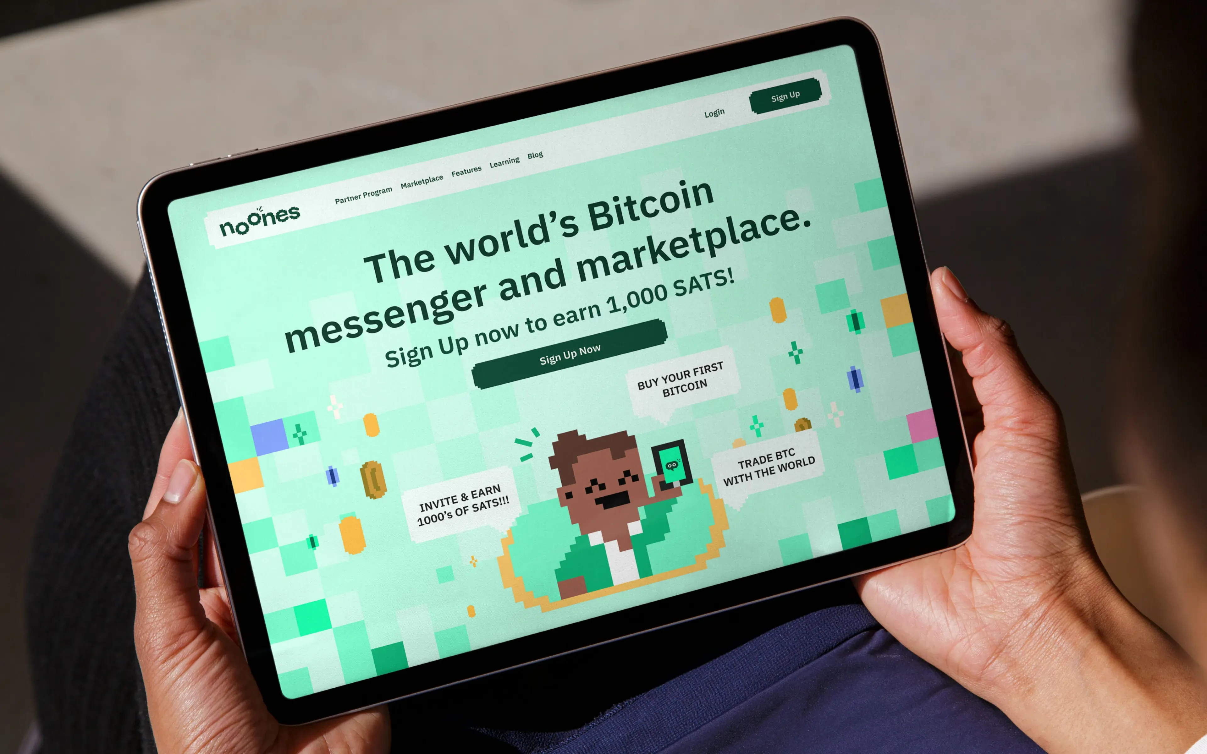 Noones marketing website