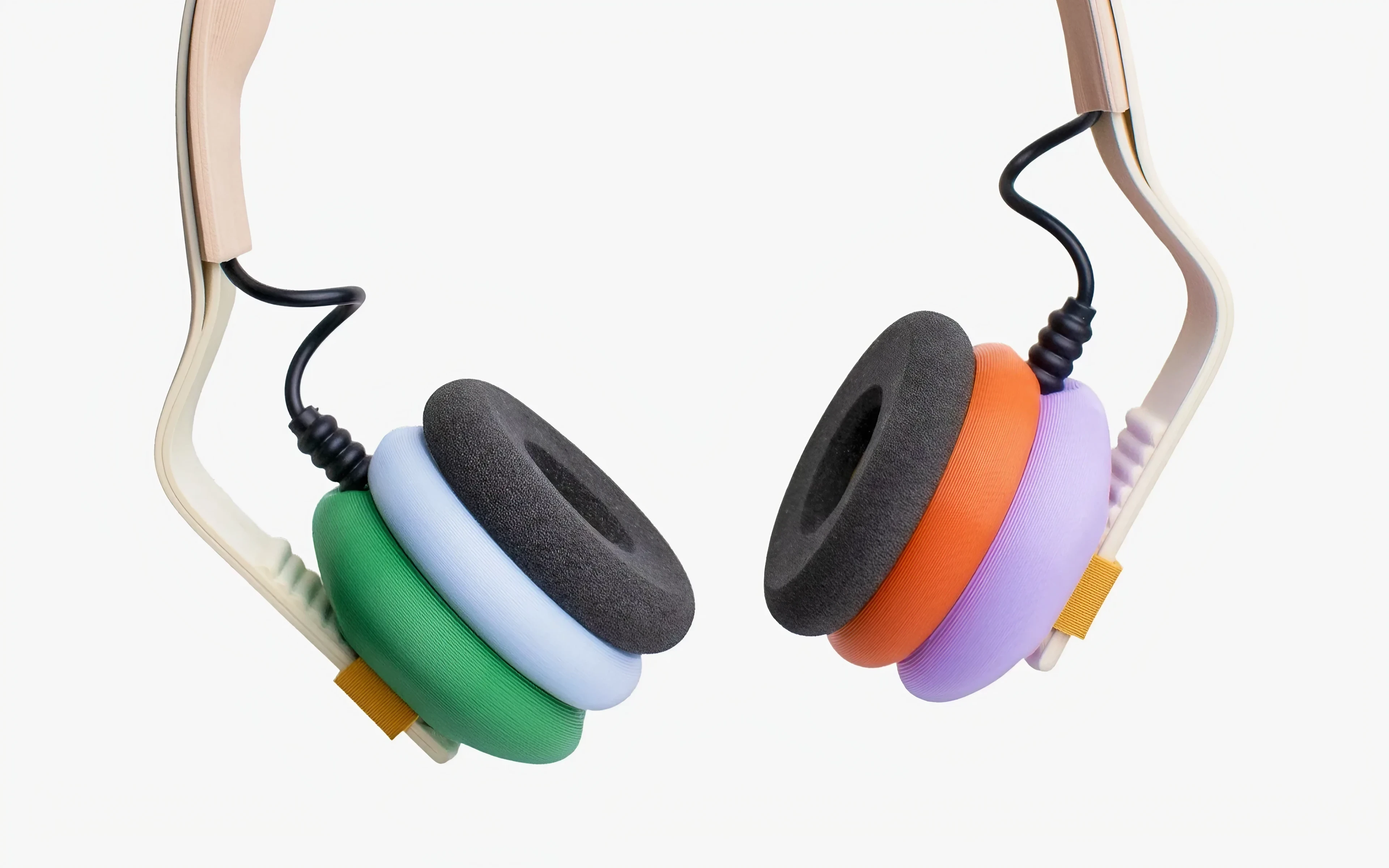 Kibu × DIY Creator Candy headphones, a custom colourway by Alexis Bardini and FINH