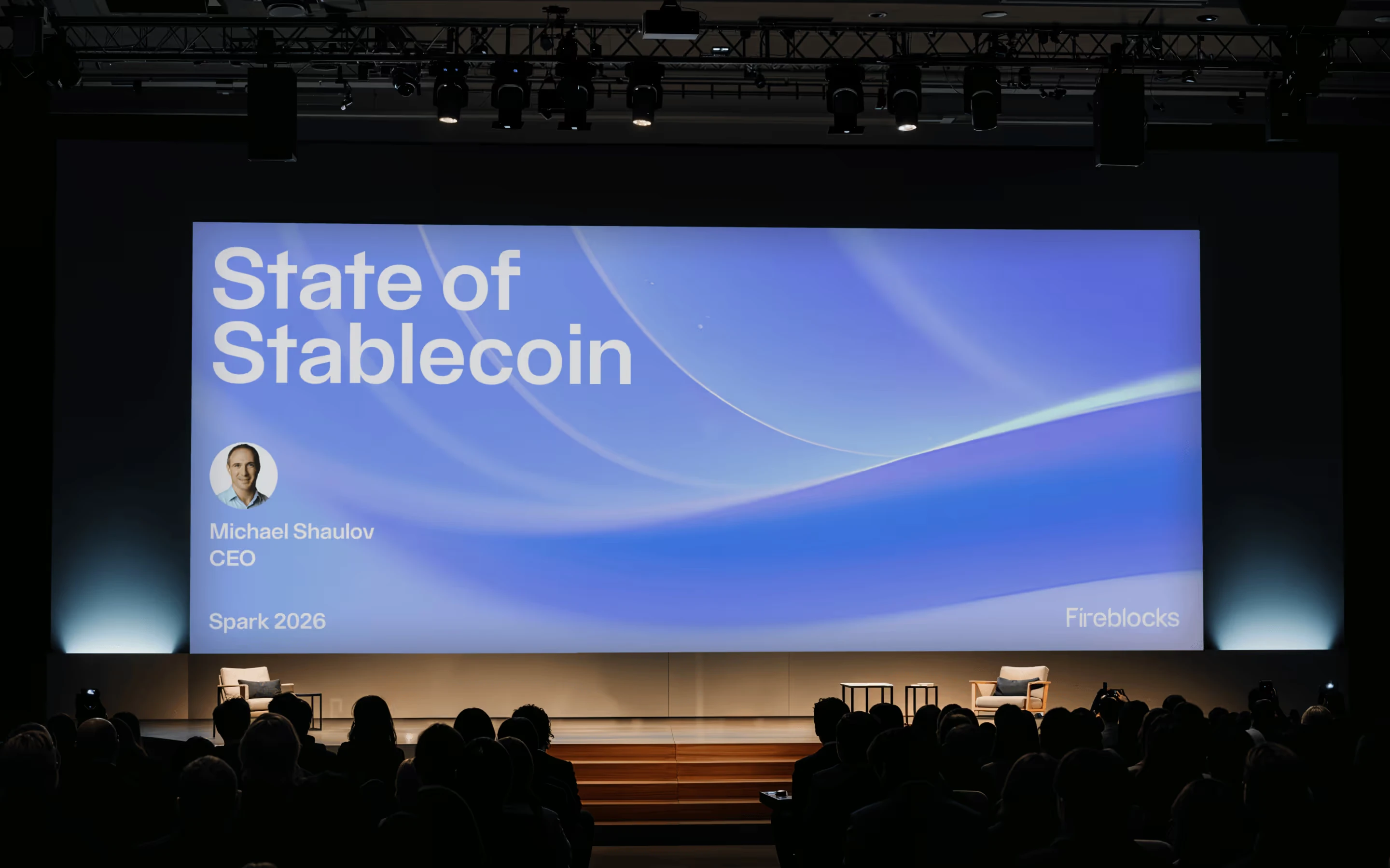 Fireblocks keynote at Spark 2025: State of Stablecoin on the main stage