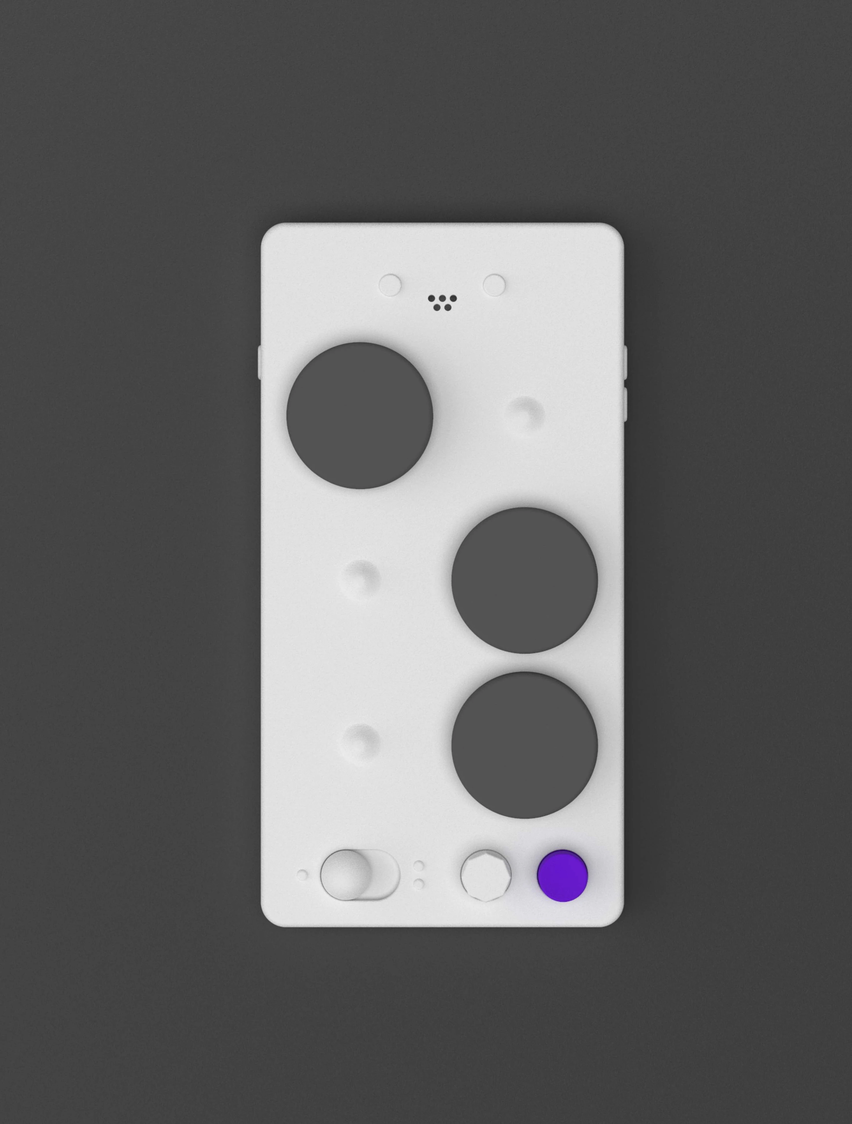LUII open-source Braille learning tablet for kids, by Alexis Bardini