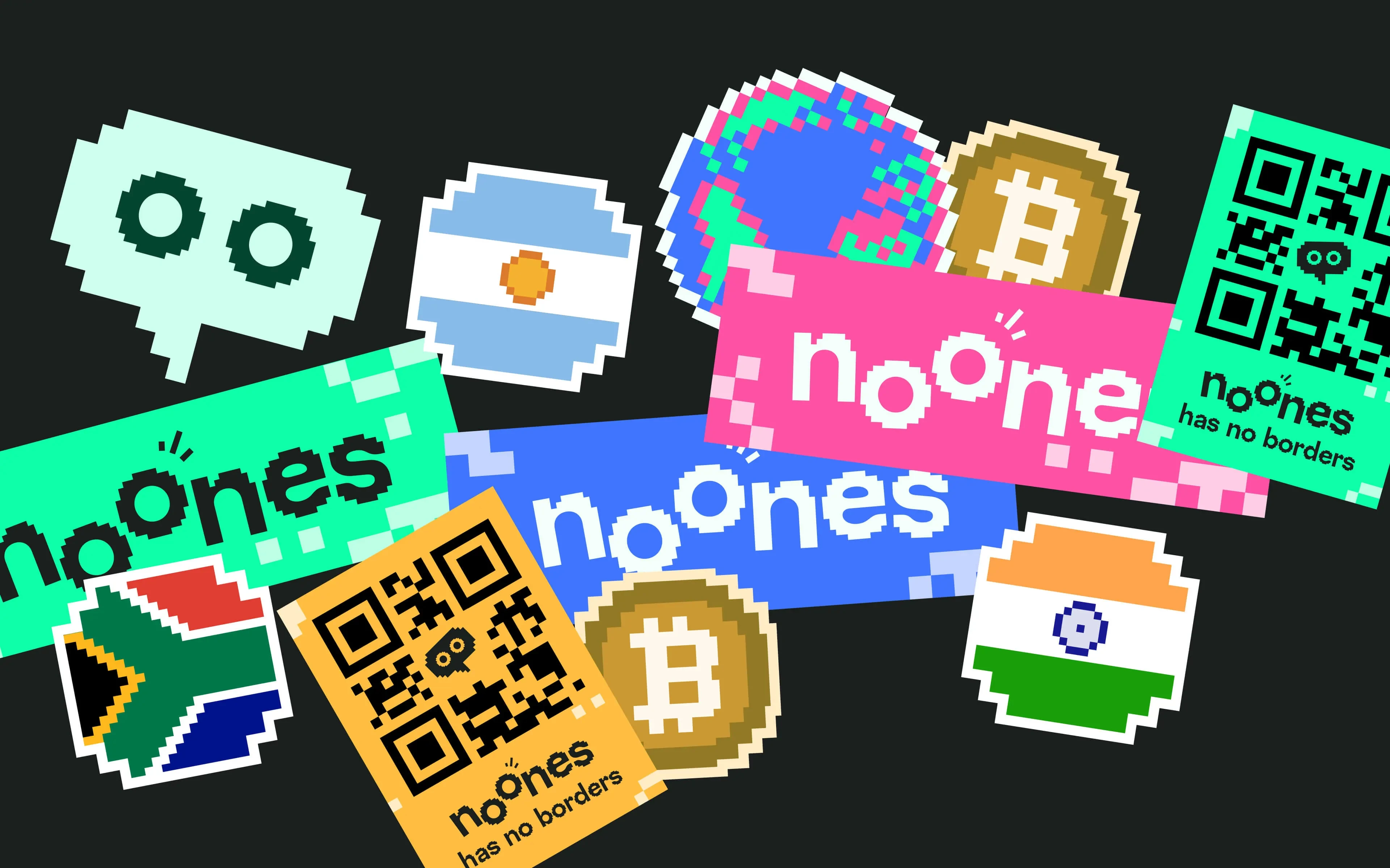 Noones character sticker set