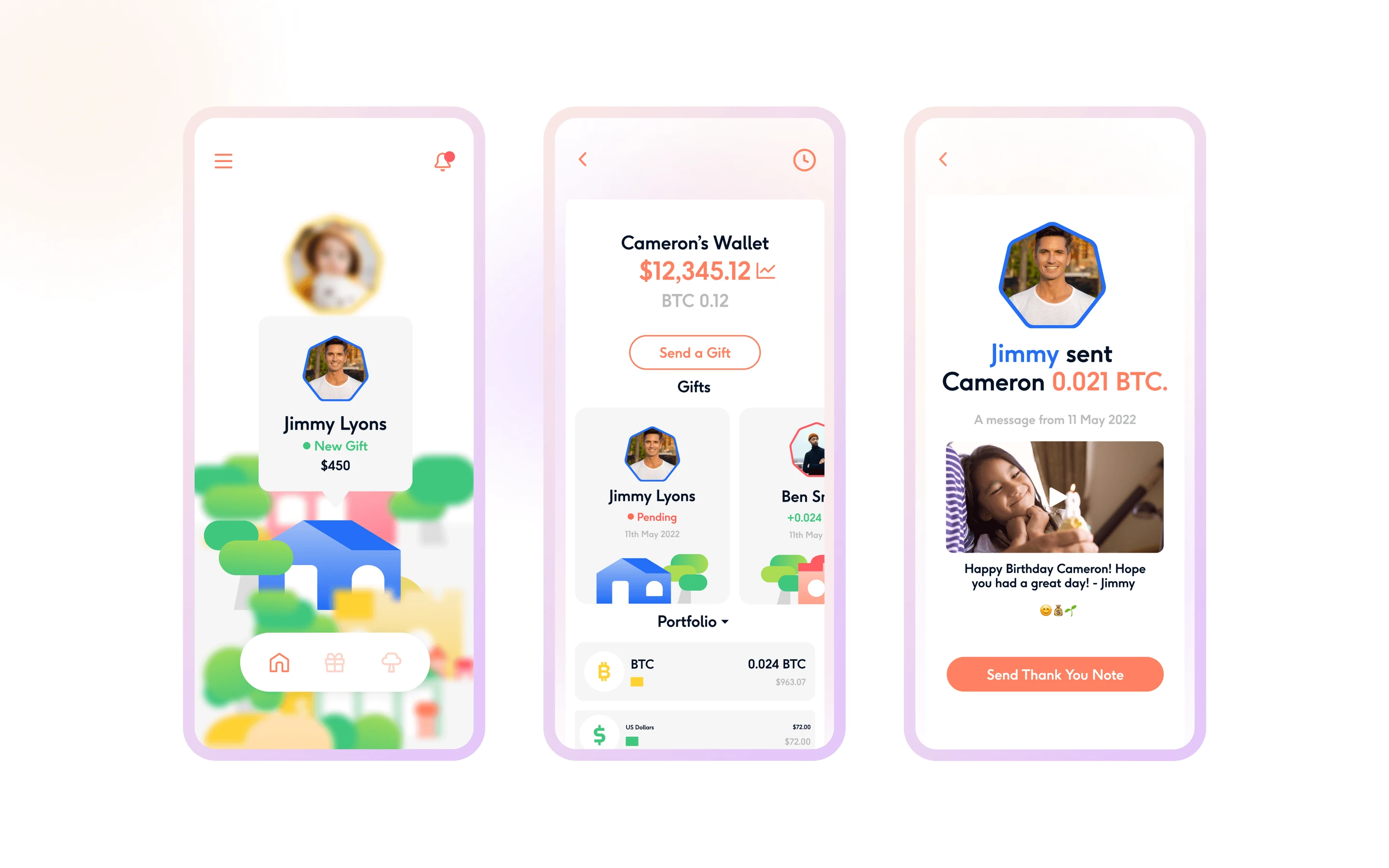 Village app: family wallet, contributors and gifting