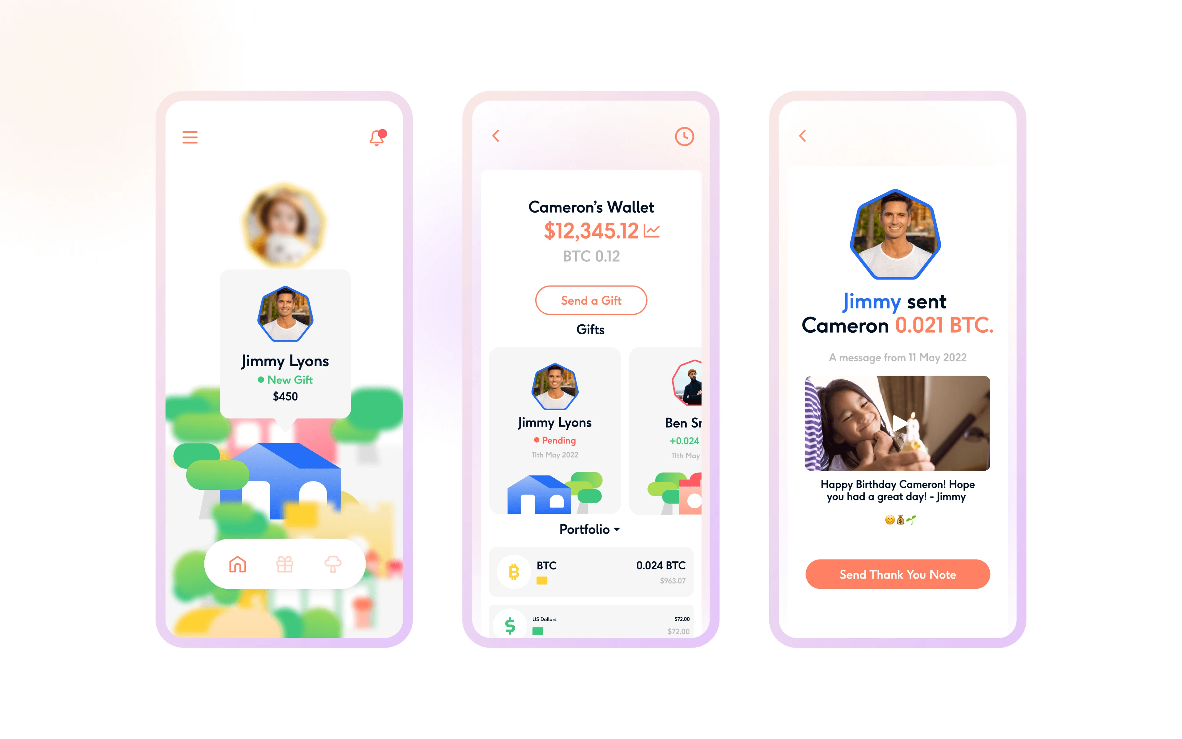 Village app: family wallet, contributors and gifting