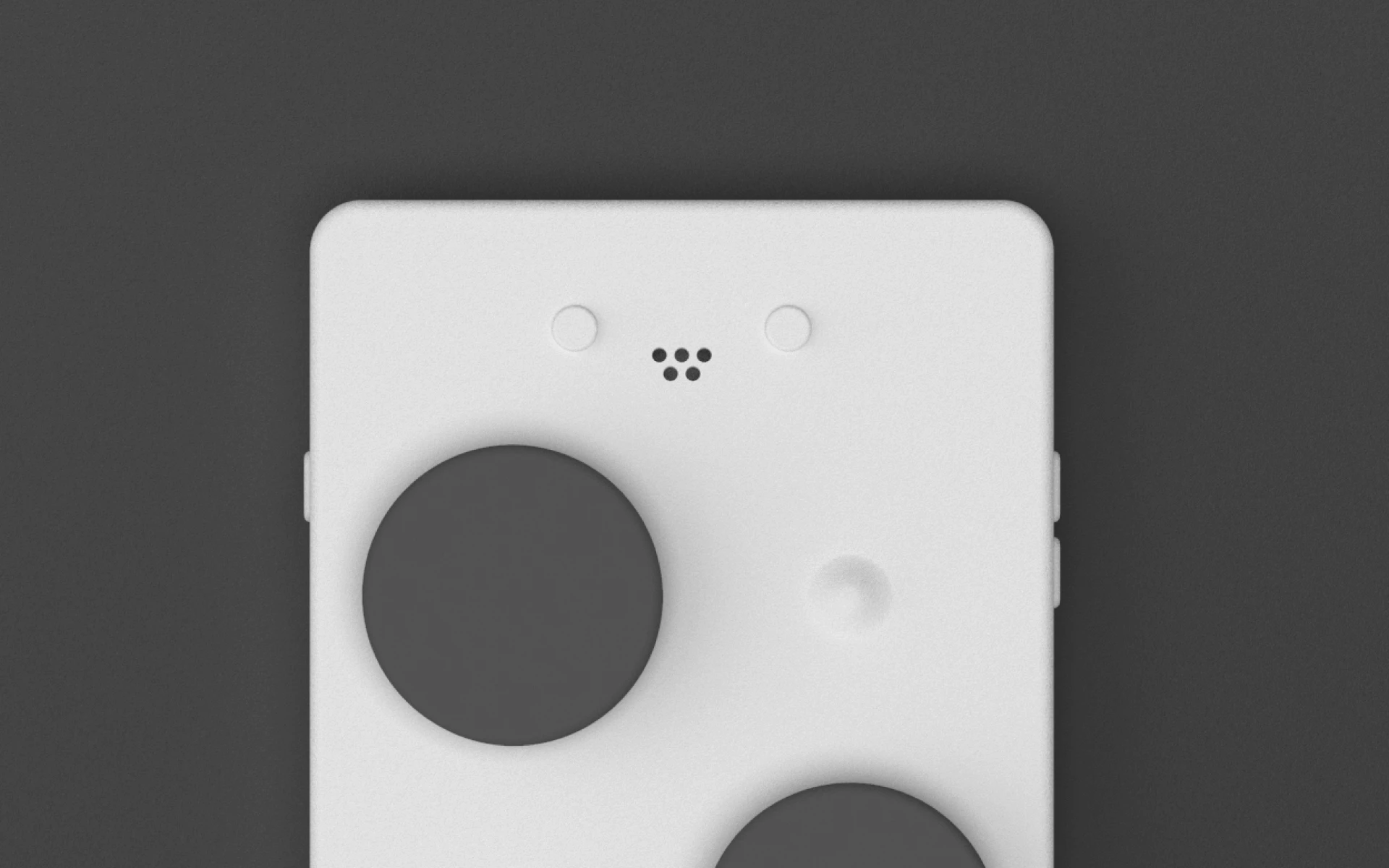 LUII open-source Braille learning tablet for kids, industrial design by Alexis Bardini
