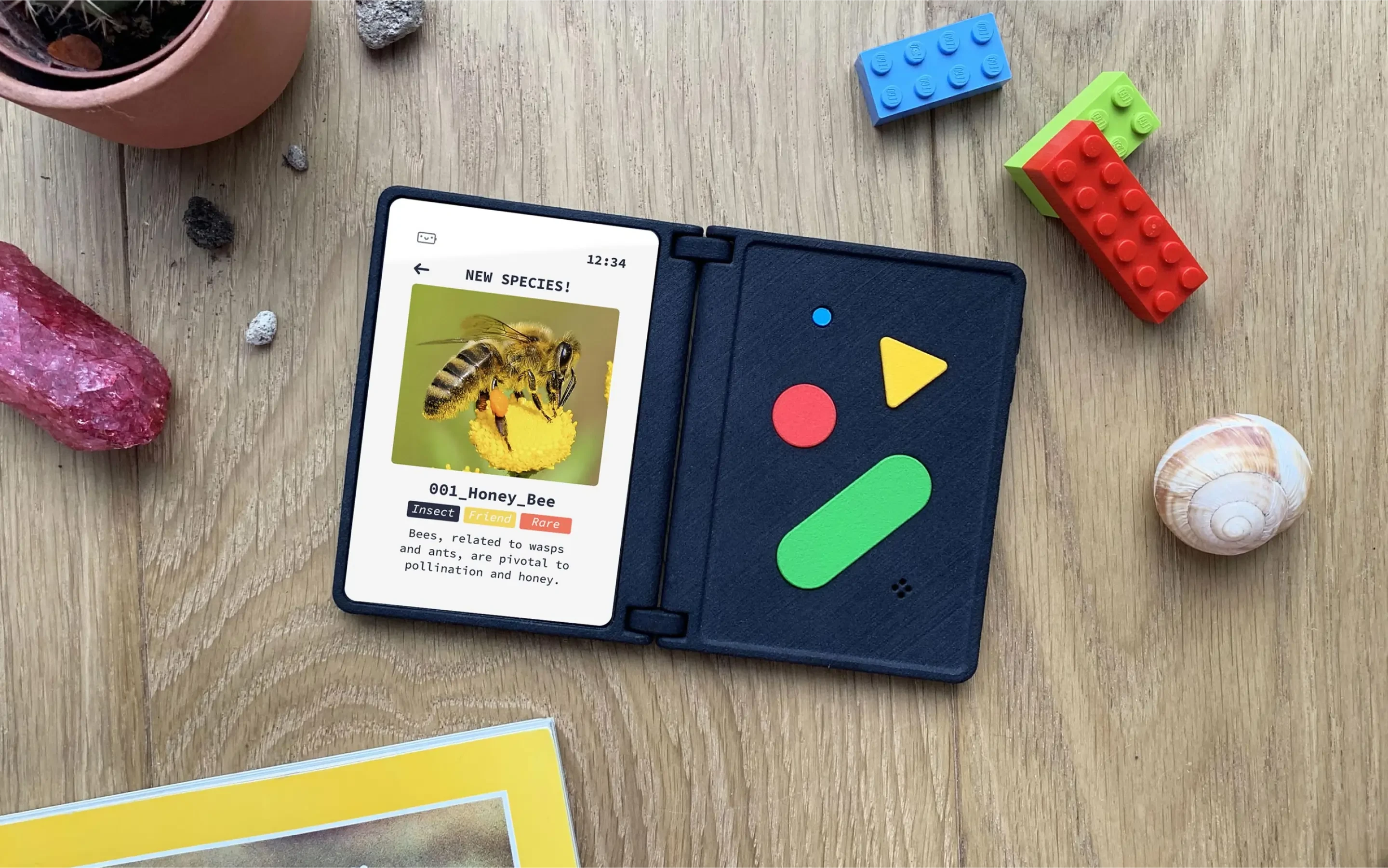 Ash AI Pokedex, an AI pocket field guide by Alexis Bardini and FINH