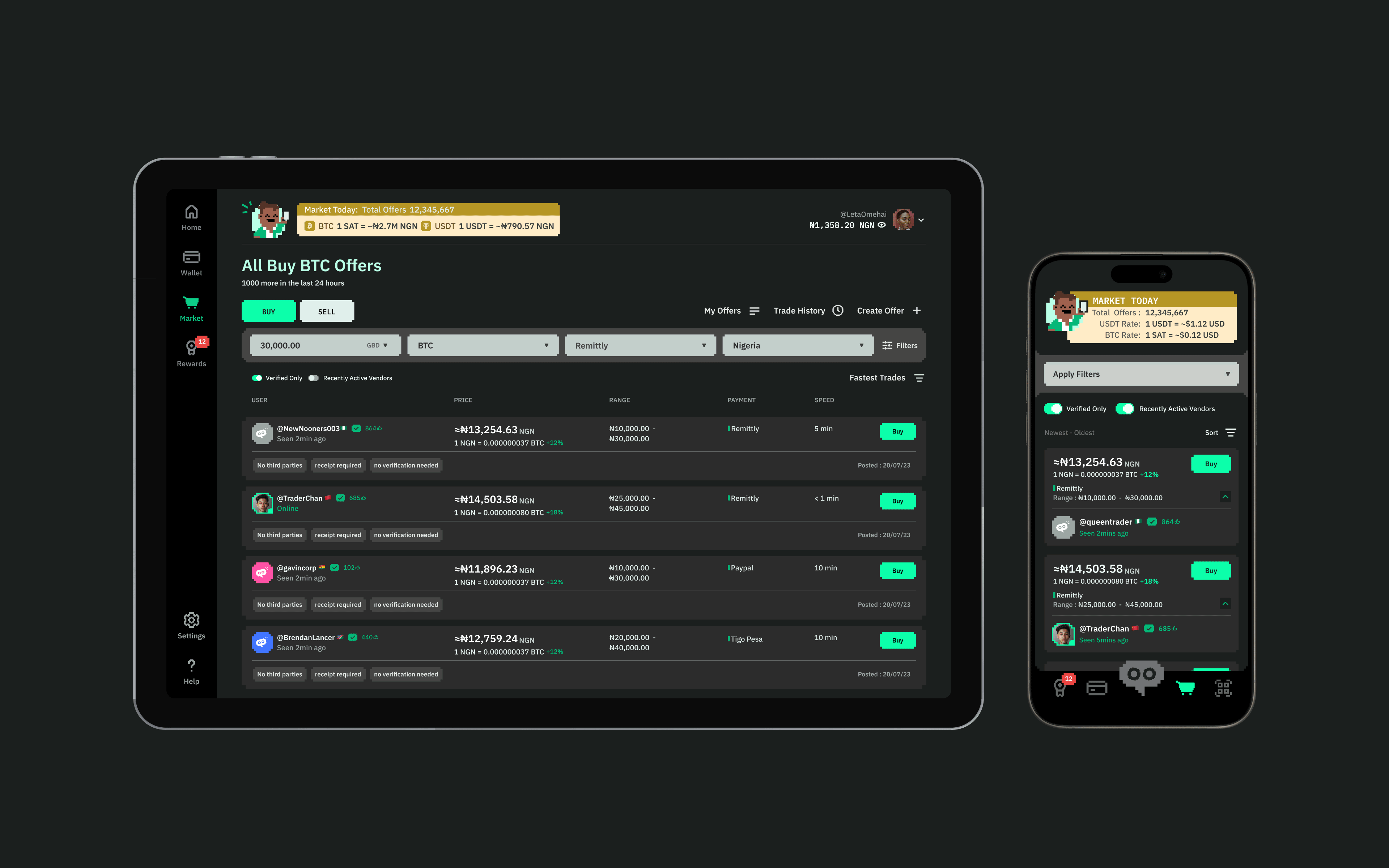 Noones app interaction animation