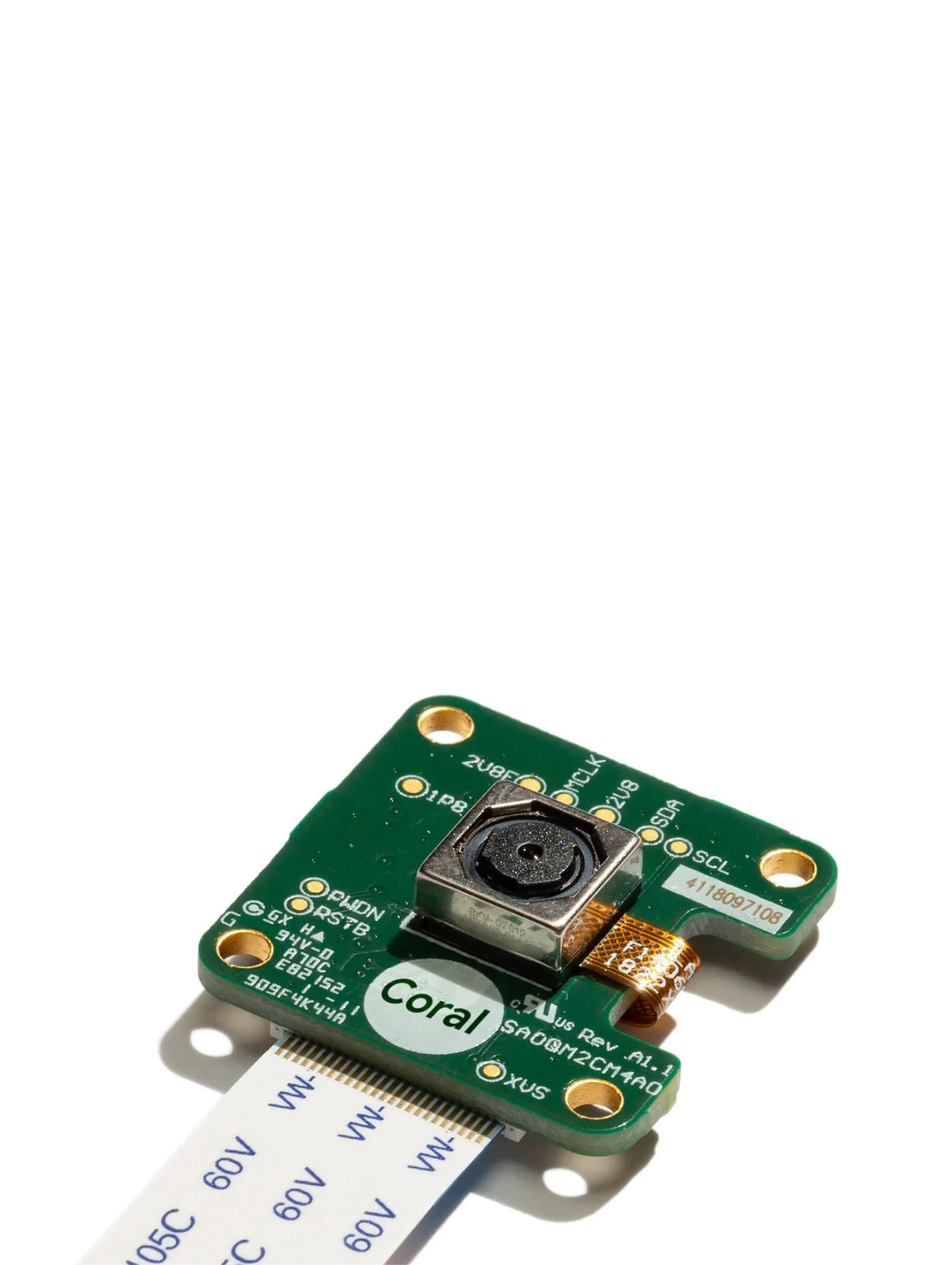 Coral camera module used in the Ash AI Pokedex