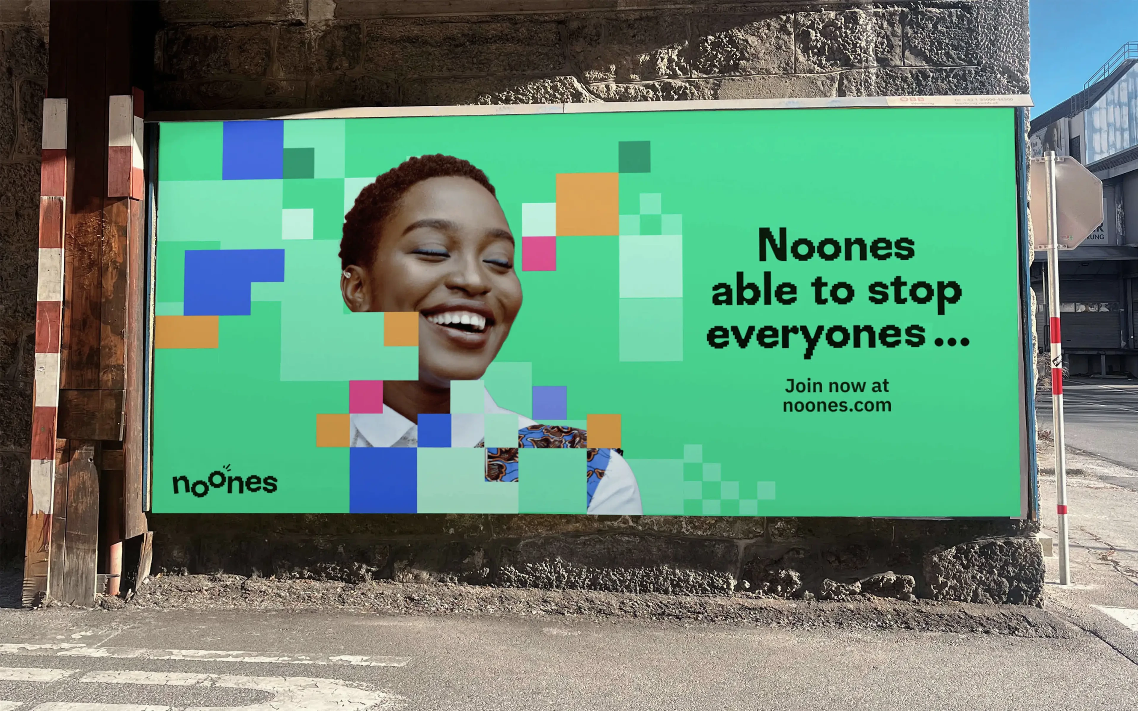 Noones campaign banner