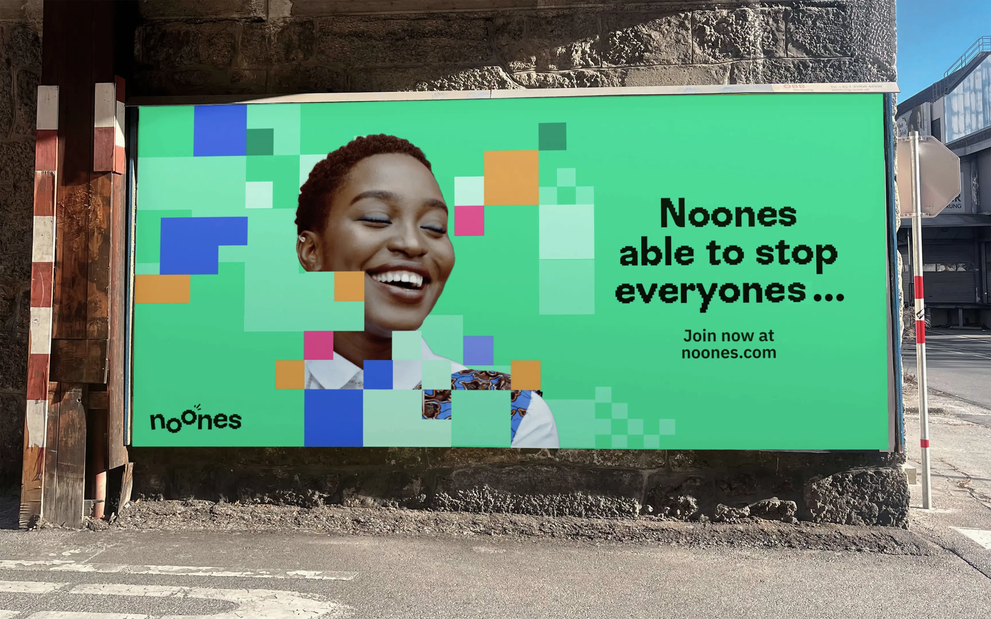Noones campaign banner