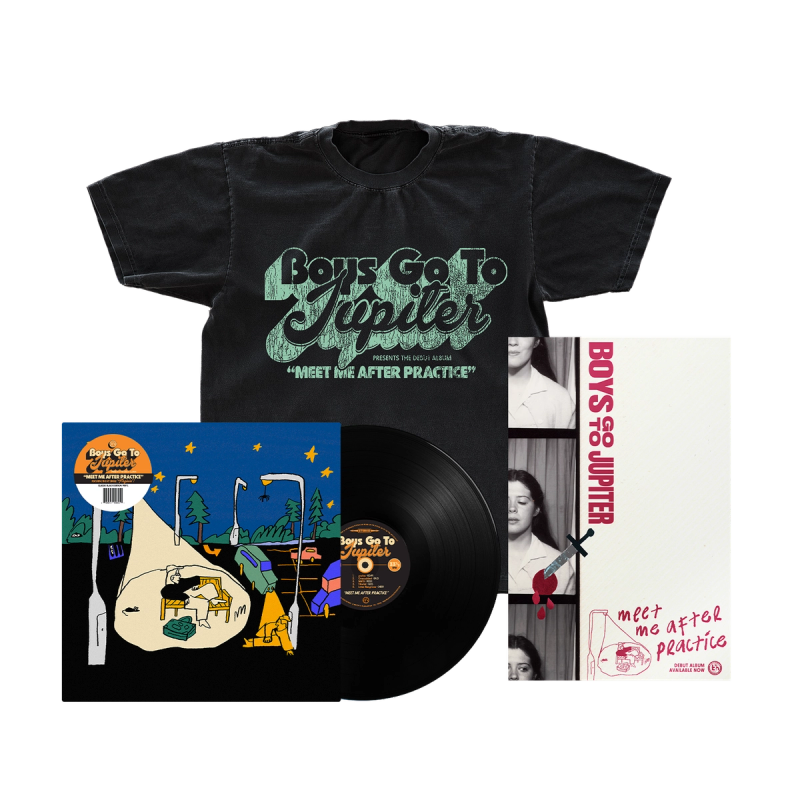 Meet Me After Practice – 12" Vinyl + Shirt + Poster Bundle