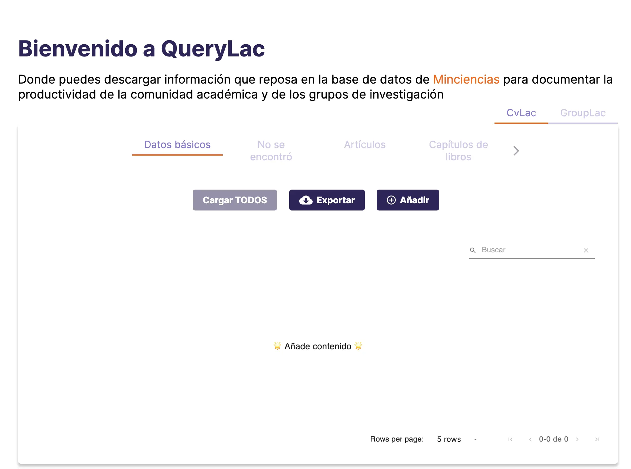 Querylac Web App