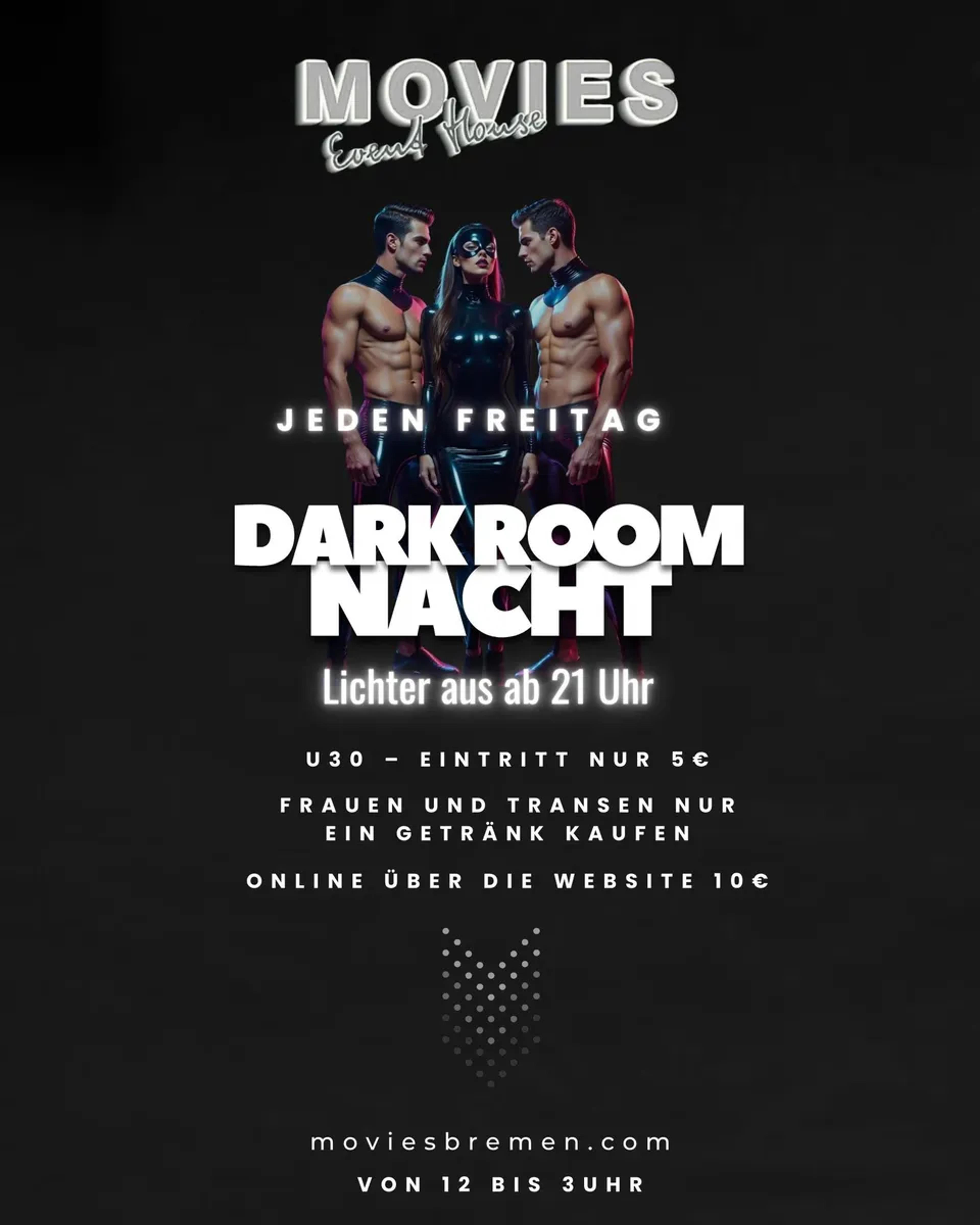 Darkroom Night flyer