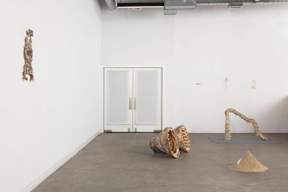 Slide 3 of exhibition installation photos