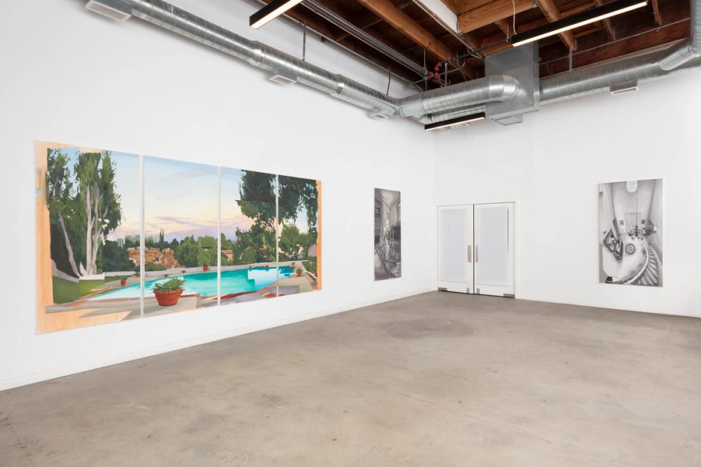 Slide 2 of exhibition installation photos