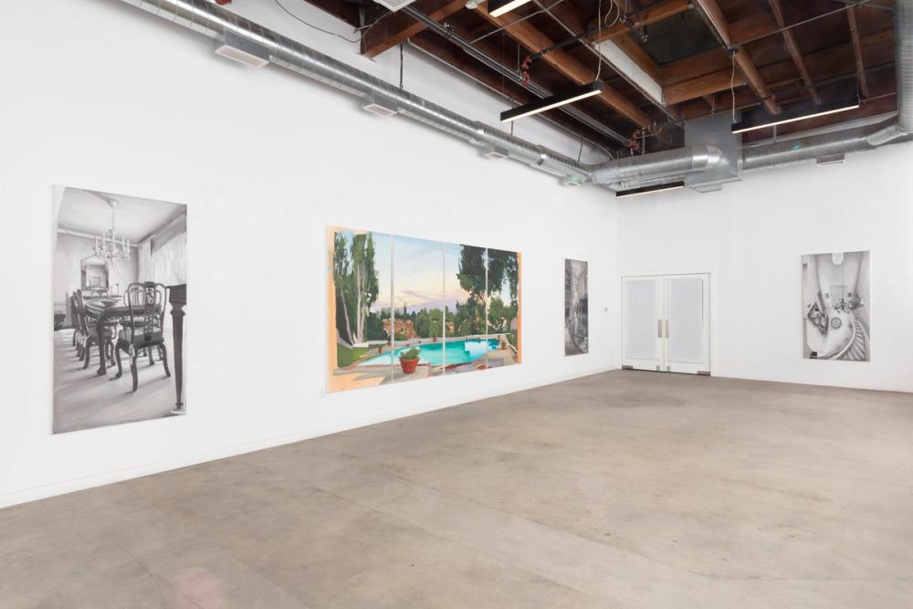 Slide 3 of exhibition installation photos