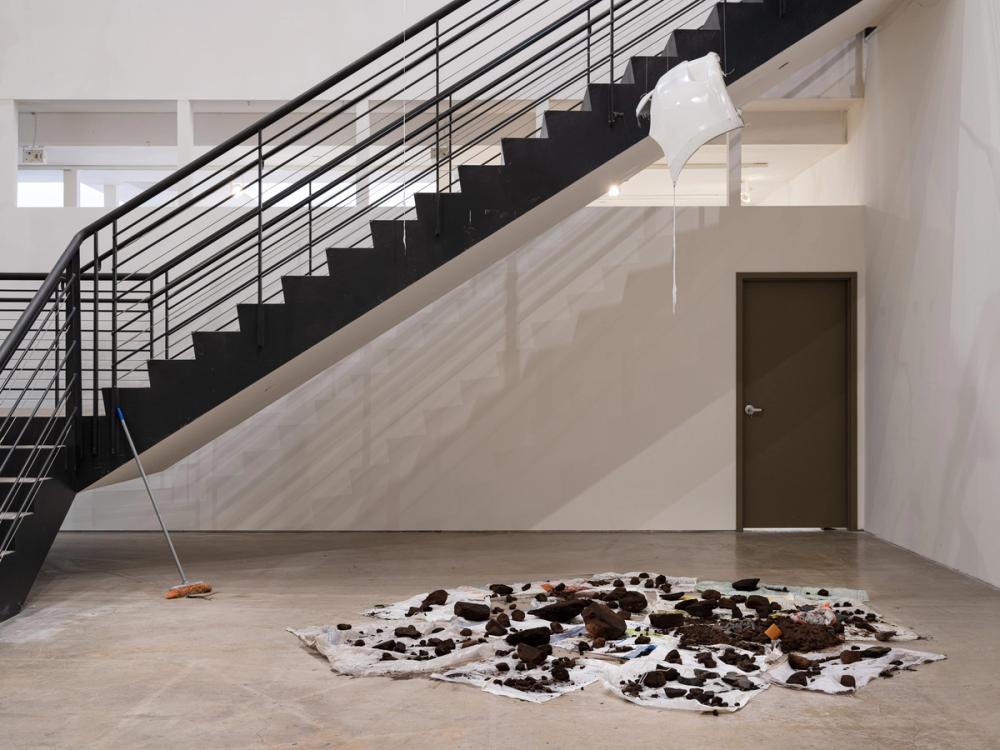 Slide 4 of exhibition installation photos