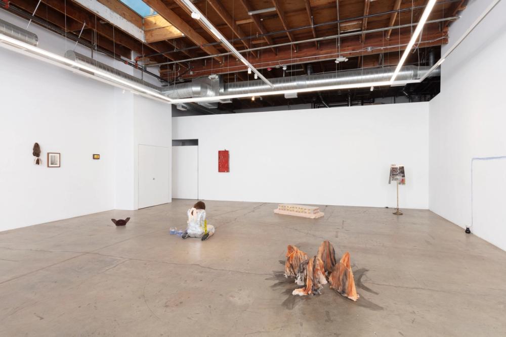 Slide 5 of exhibition installation photos