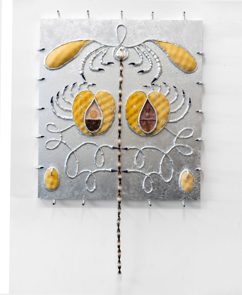 Slide 3 of exhibition installation photos