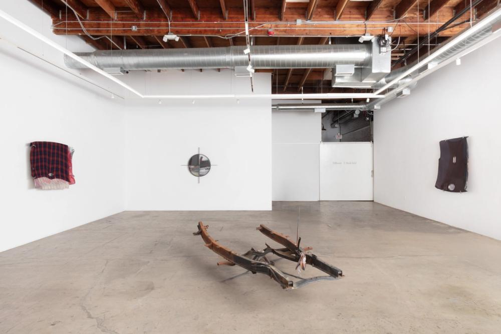 Slide 2 of exhibition installation photos