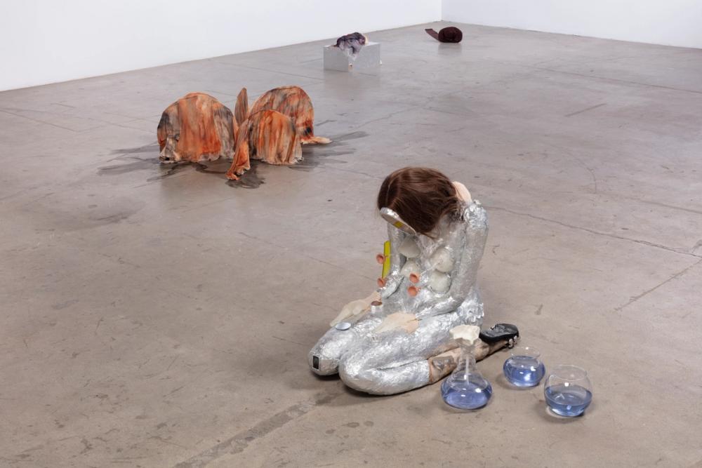 Slide 3 of exhibition installation photos