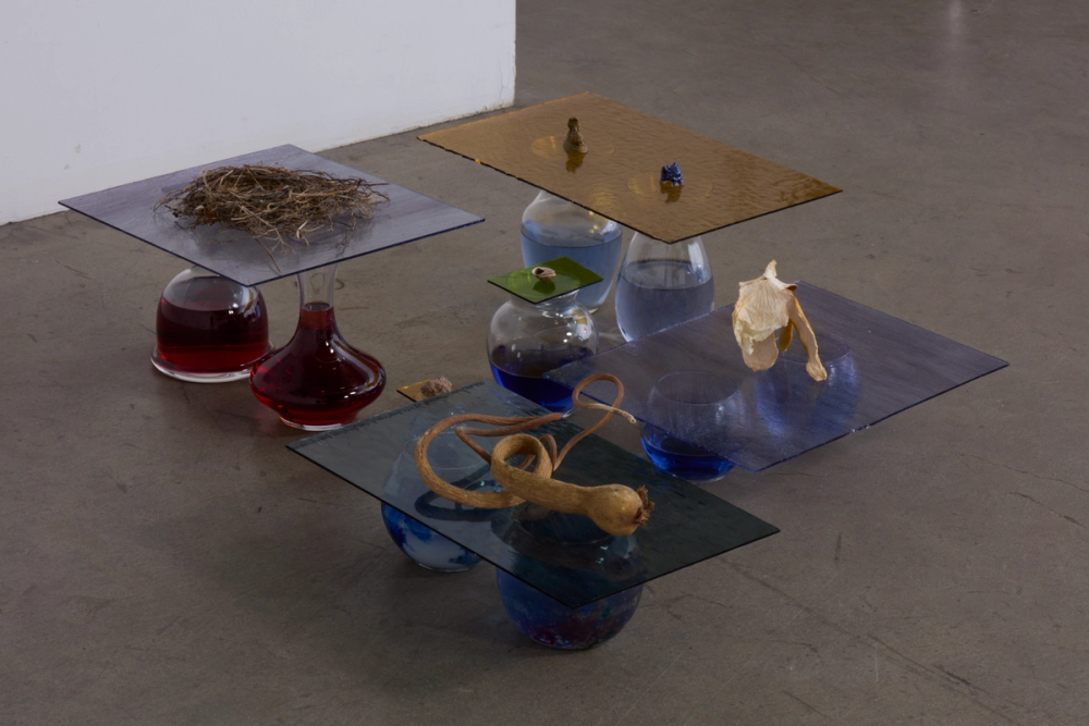 Slide 2 of exhibition installation photos