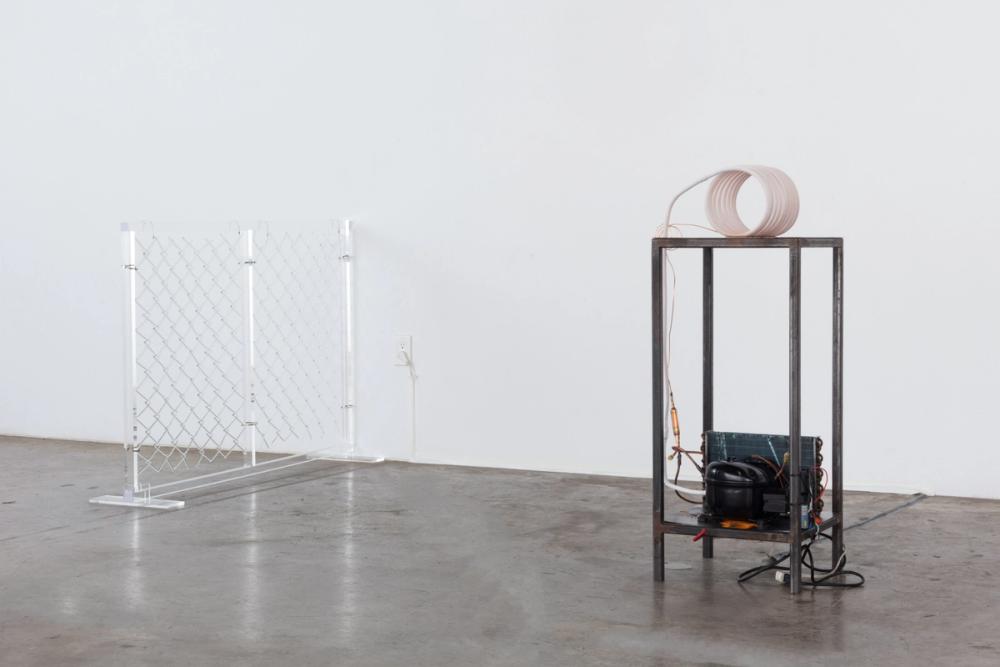 Slide 4 of exhibition installation photos
