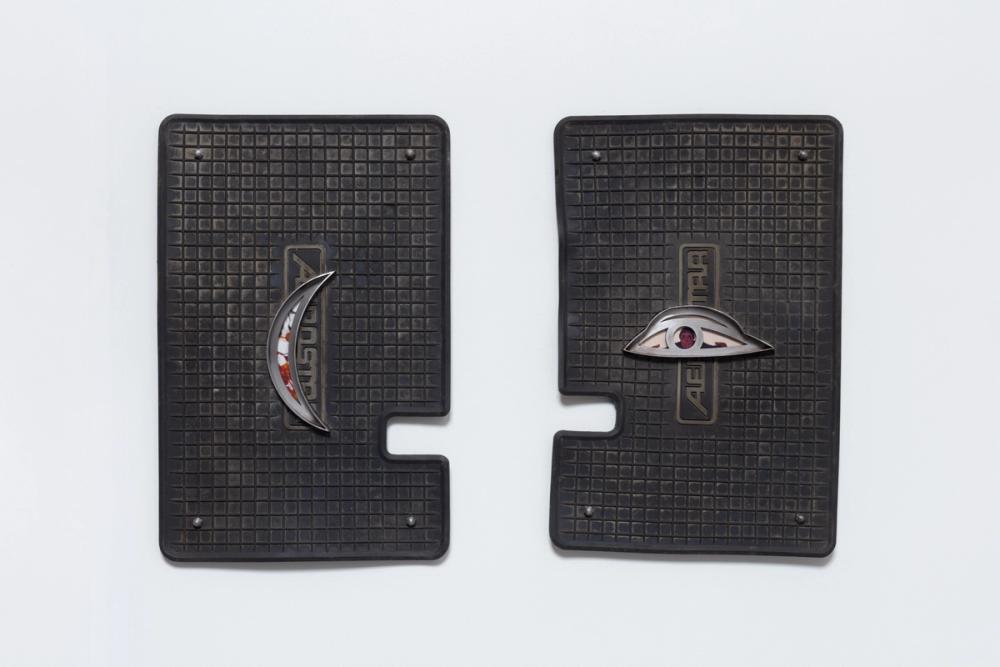 Slide 5 of exhibition installation photos