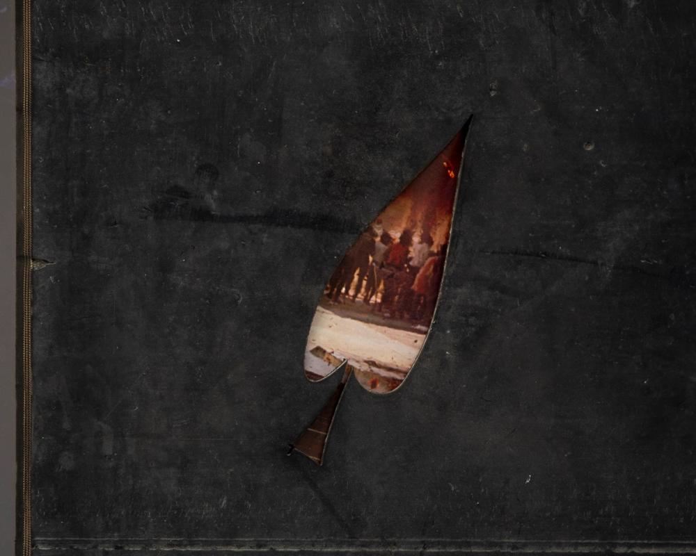 Slide 1 of exhibition installation photos