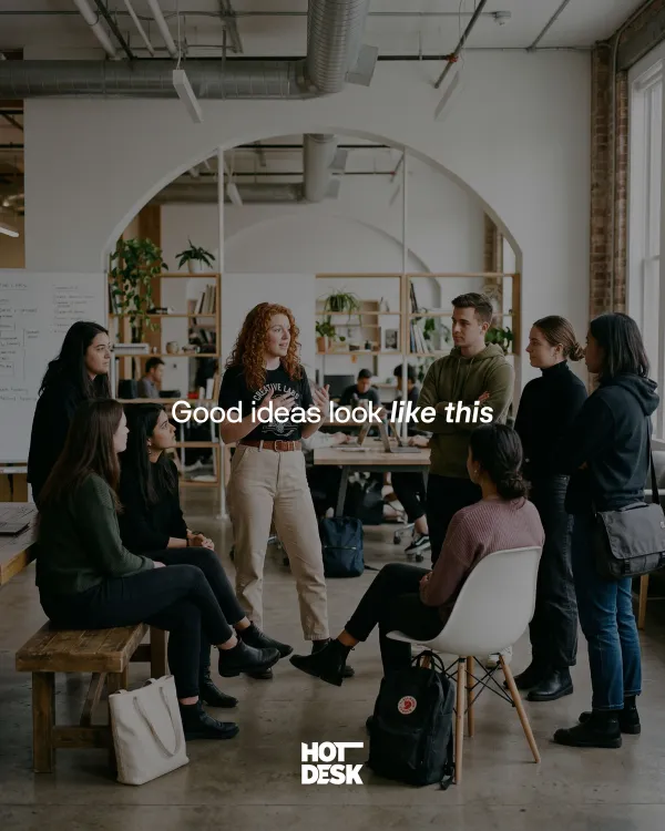 hotdesk social post 4