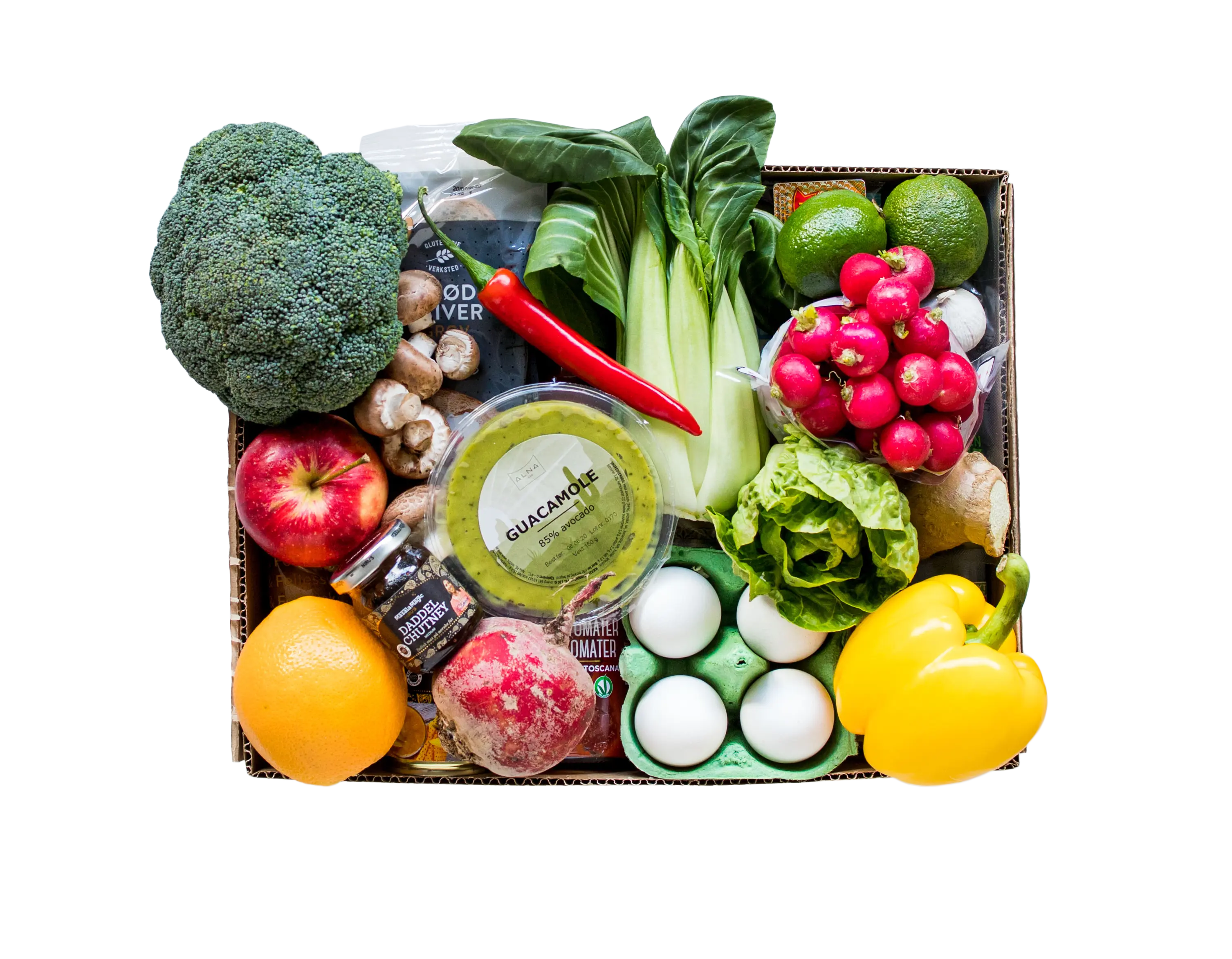 Det er enkelt å bestille matkasse