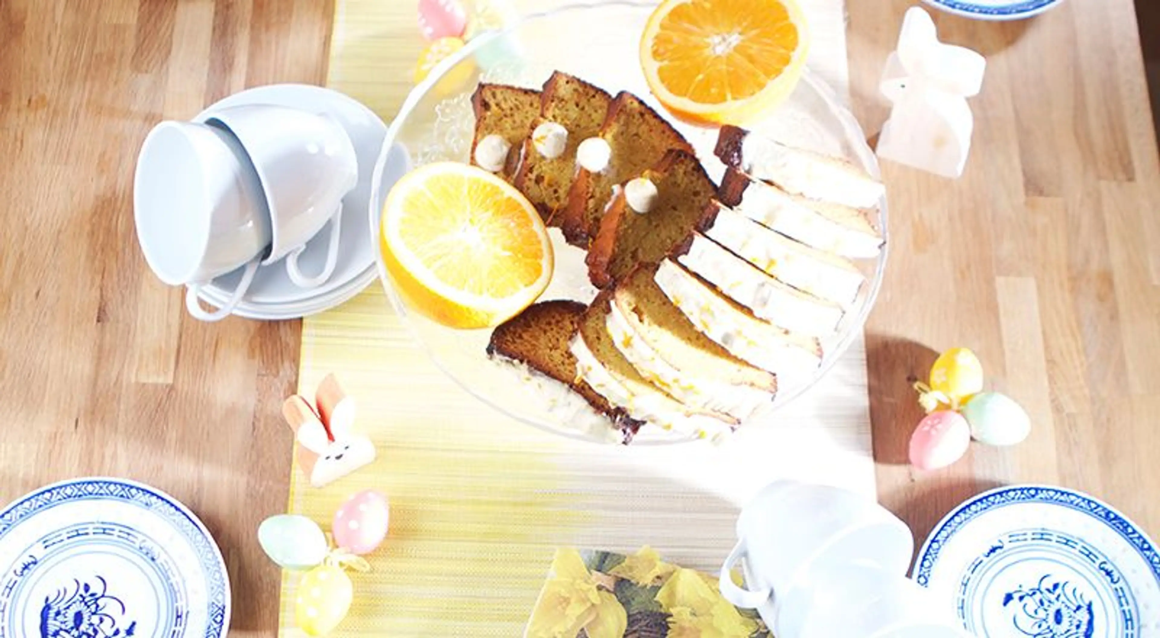 Appelsinkake gir vårstemning