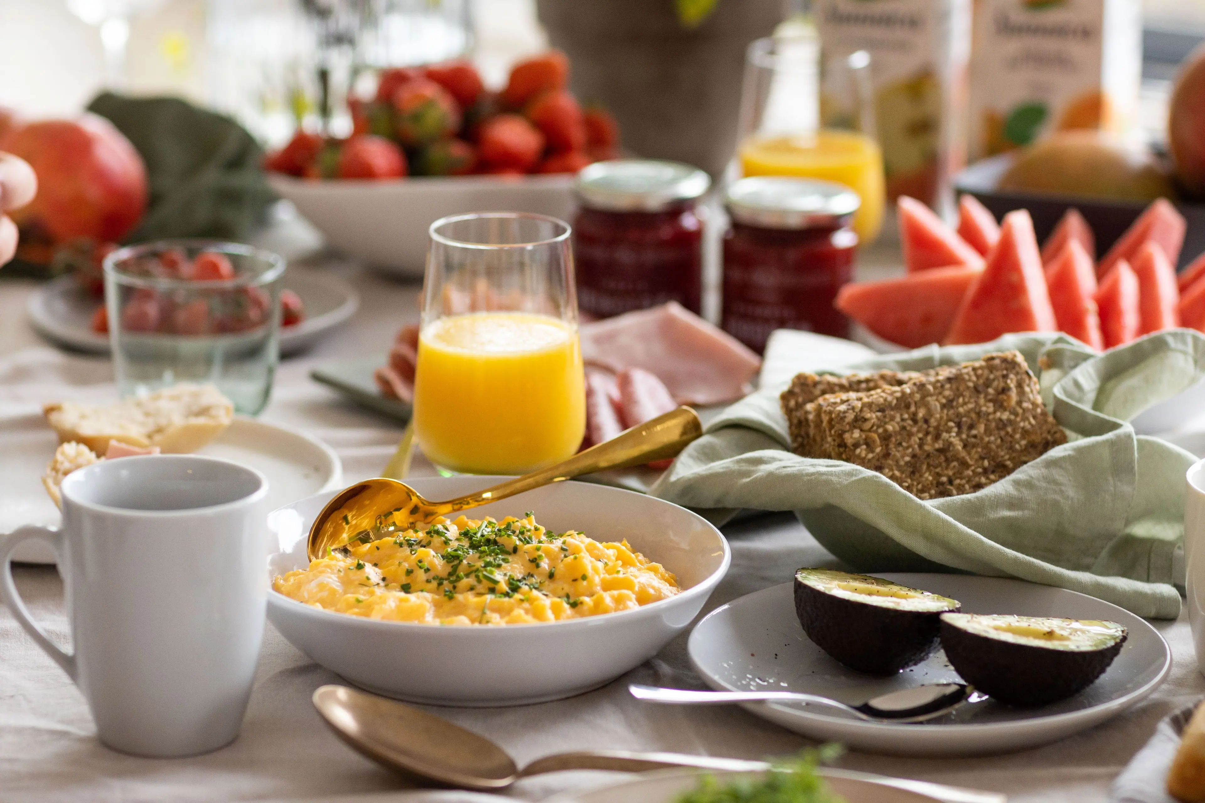 Kremet eggerøre til 17.mai-frokosten