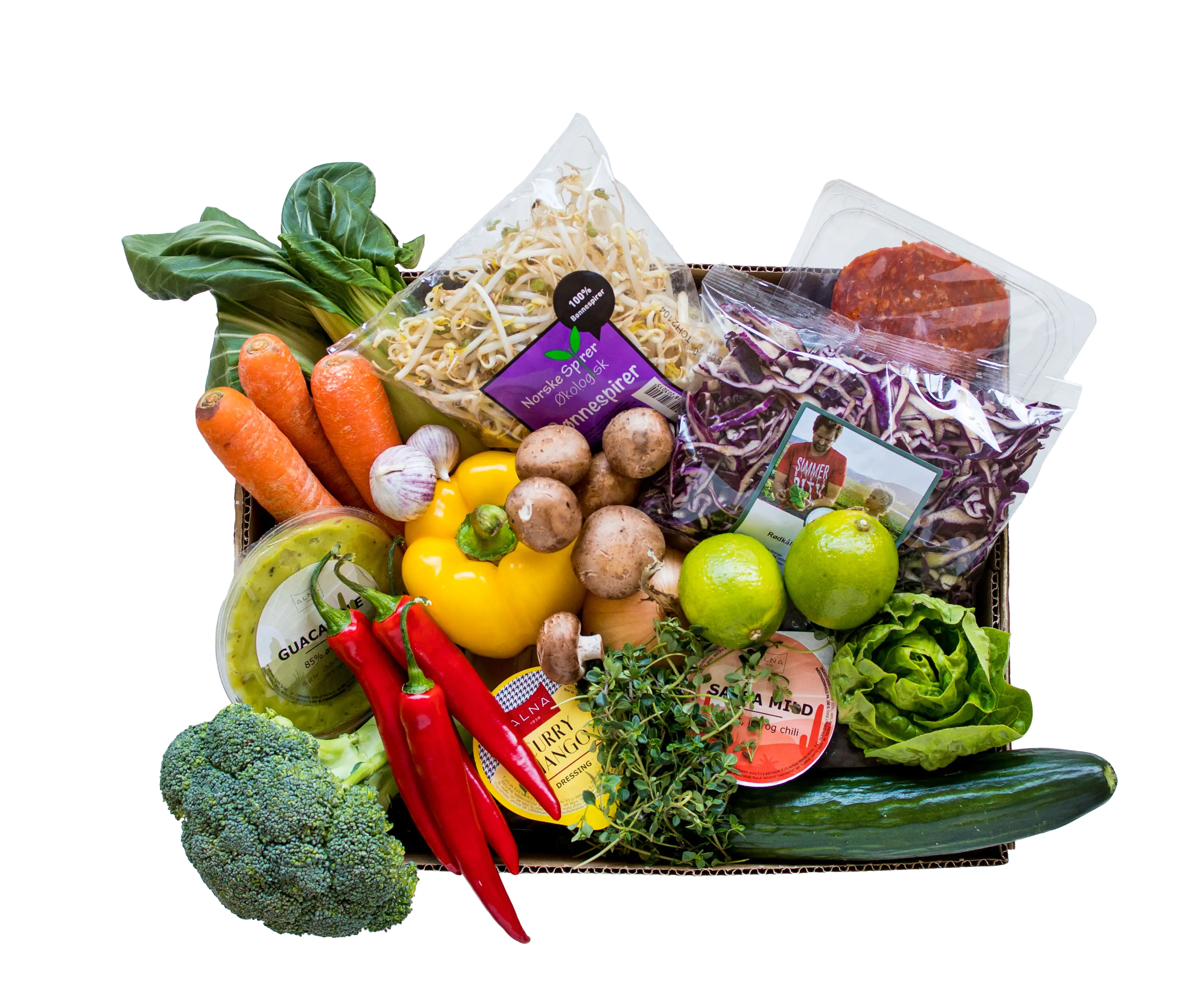 Det er enkelt å bestille matkasse